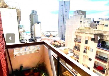 DOS AMBIENTES EN LA PERLA  VISTA AL MAR 